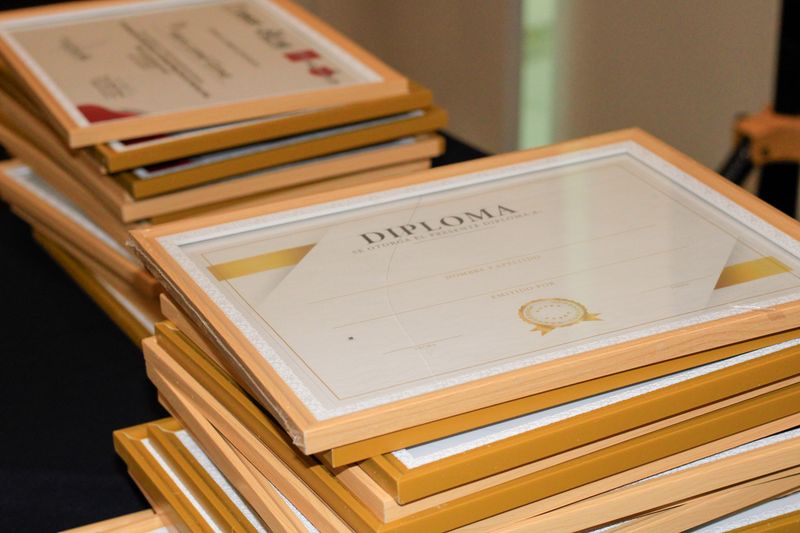 Certification diploma